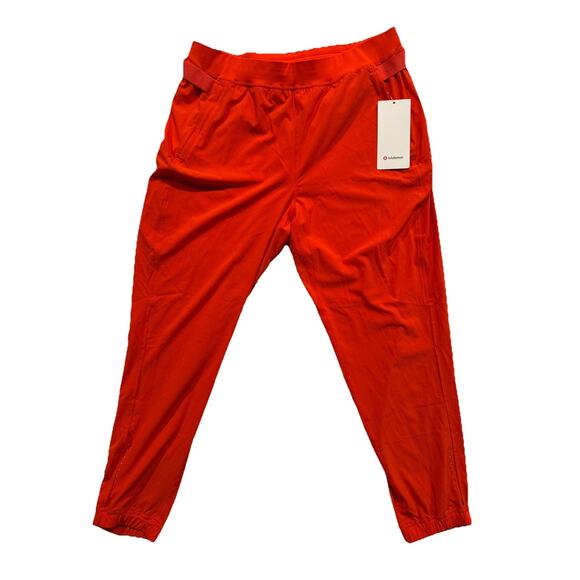 Lululemon Adapted State‎ High-Rise Jogger *Airflow Size 12 in Solar Orange” NWT - Picture 1 of 7